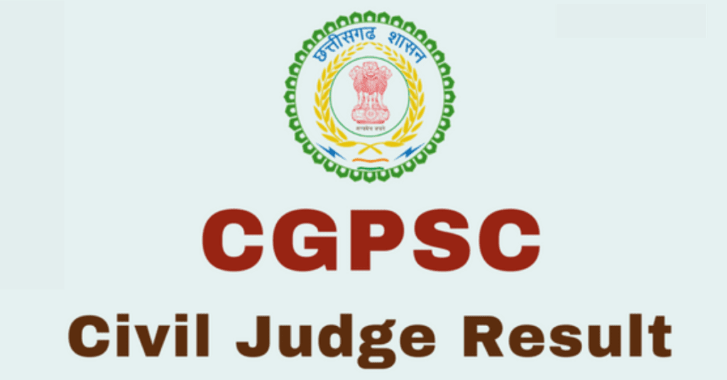 CGPSC CIVIL JUDGE RESULT