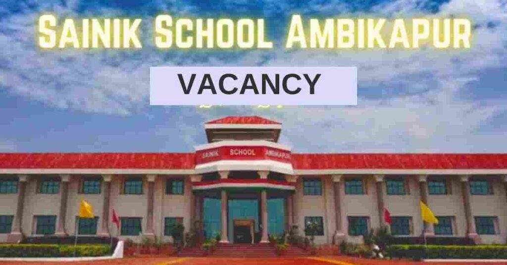 SAINIK SCHOOL AMBIKAPUR  