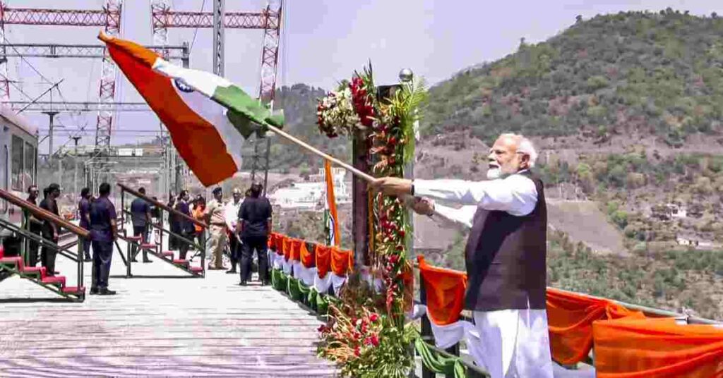 CHENAB RAIL BRIDGE